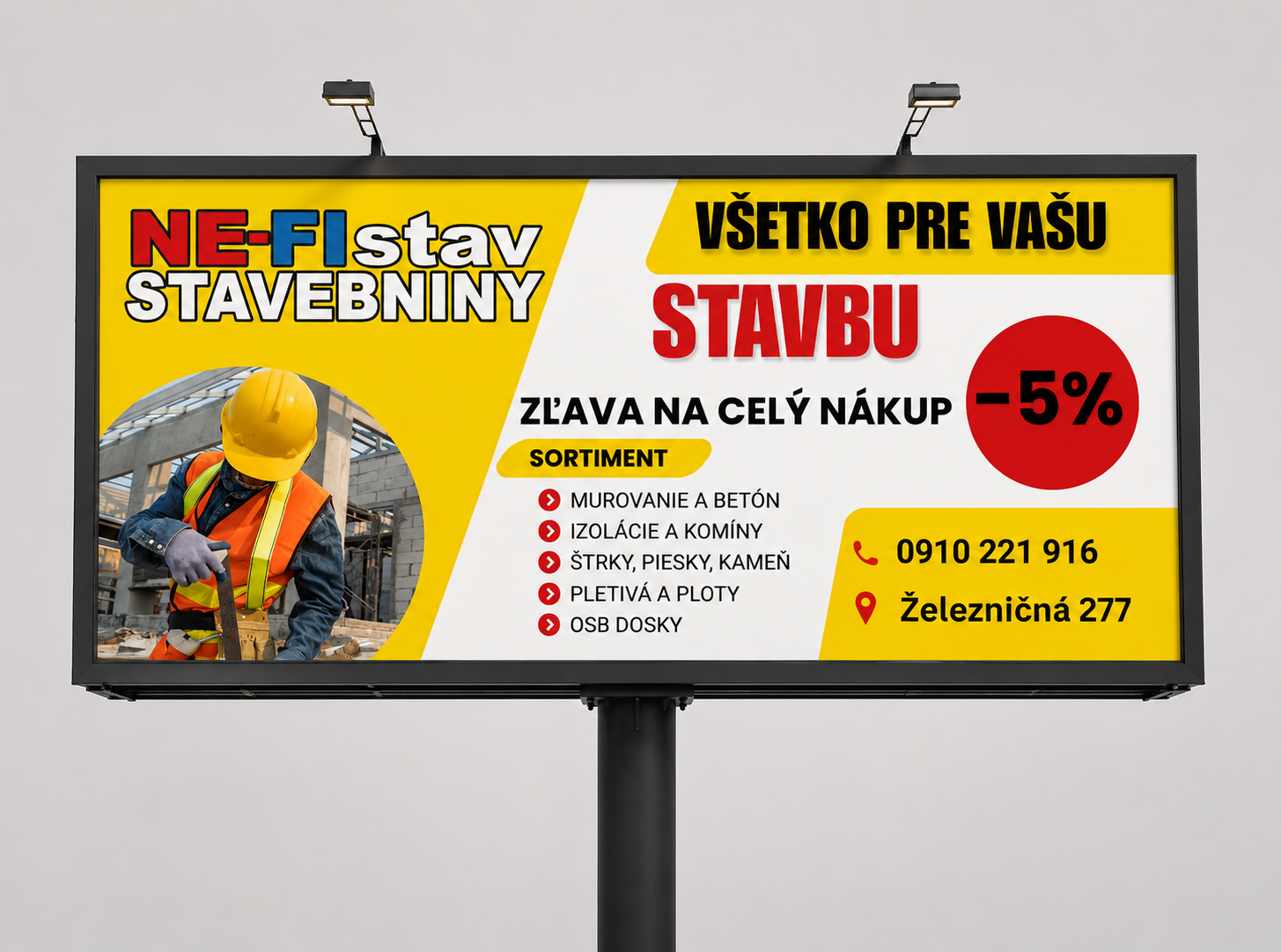 Prípadová štúdia — Stavebniny NEFI