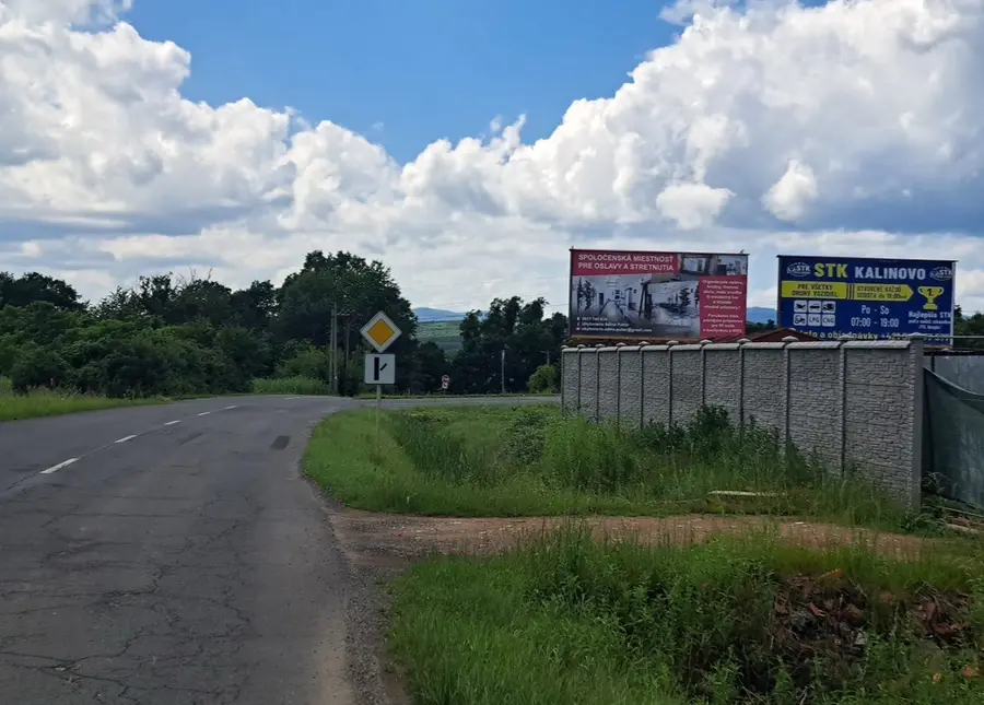 Billboard — Sklárne — smer Lučenec
